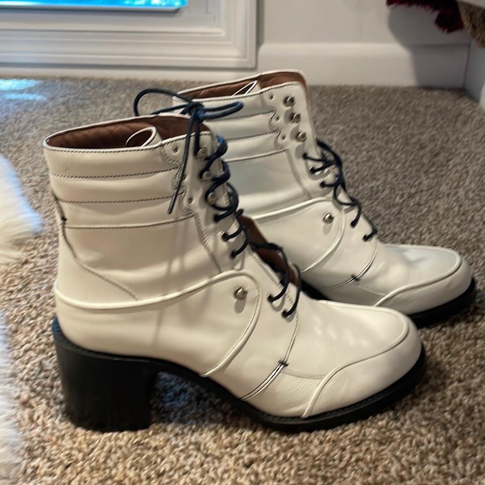 Tabitha Simmons white boots
